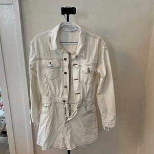 Amazing Lace Cream Utility Jacket